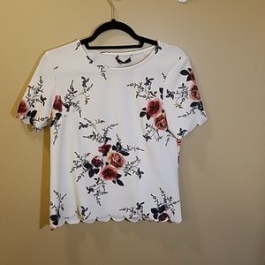 Floral crop top